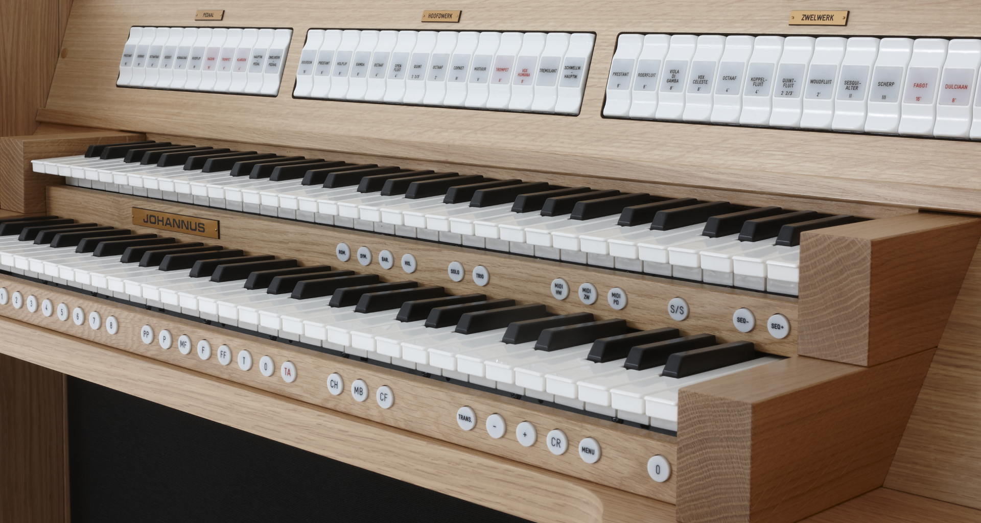 Vivaldi 150 Huiskamer orgel